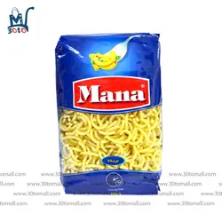 ماکارونی شکل دار مانا طرح بریده 500گرم