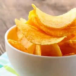چیپس باربیکیو mister potato وزن 160 گرم