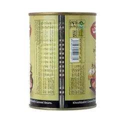کنسرو لوبیا چیتی با قارچ خوشبخت 380 گرم