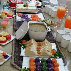 لوح فشرده آموزش سفره آرایی مهر انگیز صمیمی