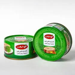 کنسرو ماهی تون شوید خوشبخت  180 گرم