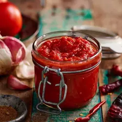 سس مخصوص گوشت kiihne  مدل sriracha hot chili  حجم 235 میل