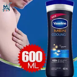 لوسیون بدن مردانه وازلین مدل men cooling حجم 400میل