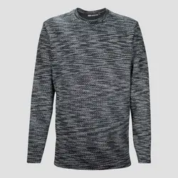 بافت مردانه یقه گرد طرحدار کد 40009