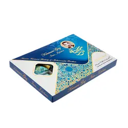 گز لقمه مخلوط پسته و بادام 18 درصد (200 گرمی)