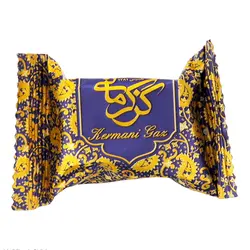 گز لقمه مخلوط پسته و بادام ۲۸ درصد (250 گرمی)