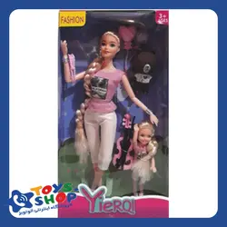 عروسک باربی مادر و دختر - فروشگاه آنلاین اسباب بازی