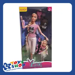 عروسک باربی مادر و دختر - فروشگاه آنلاین اسباب بازی