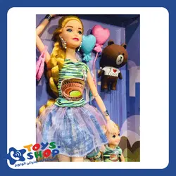 عروسک باربی مادر و دختر - فروشگاه آنلاین اسباب بازی