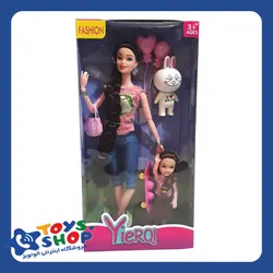 عروسک باربی مادر و دختر - فروشگاه آنلاین اسباب بازی