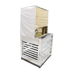 خرید آبسردکن پدالی | بدنه استیل ، دارای 2 شیر با ظرفیت 100 لیتر | کارخانه اندیشه سبز