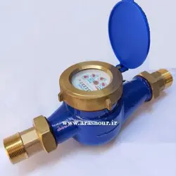 کنتور آب مولتی جت 1/2 1 اینچ فراسنج کاملاً خشک FR-C160