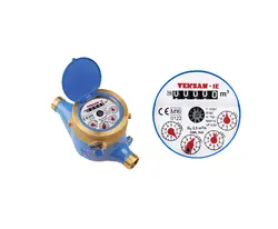 کنتور آب مولتی جت 3/4 اینچ ایران انشعاب CD5