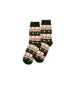 ساقدار طرح ژاکارد سبز - فروشگاه ارس