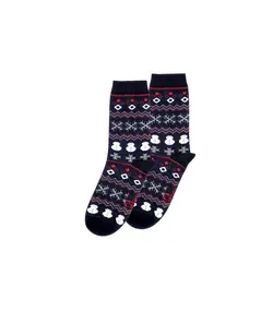 ساقدار طرح ژاکارد سرمه ای - فروشگاه ارس