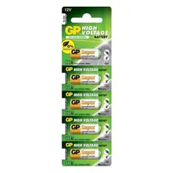 باتری ریموت جی پی 23A مدل SUPER ALKALINE بسته 5 عددی - فروشگاه آریابازار