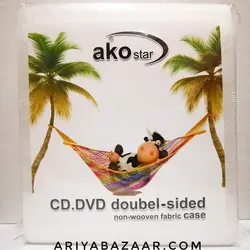 کاور ضدخش CD و DVD آکو بسته 100 عددی - فروشگاه آریابازار