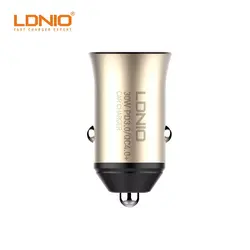 شارژر فندکی فست شارژ Ldnio C509Q 5A QC4+ PD3.0 30W + کابل تایپ سی