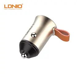 شارژر فندکی فست شارژ Ldnio C509Q 5A QC4+ PD3.0 30W + کابل تایپ سی