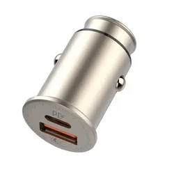 شارژر فندکی فست شارژ 2 پورت الدینیو  LDNIO C506Q QC4 PD3 30W