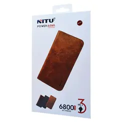 کیف پاوربانک نیتو NITU NT-PB802 ظرفیت 6800 میلی آمپر ساعت