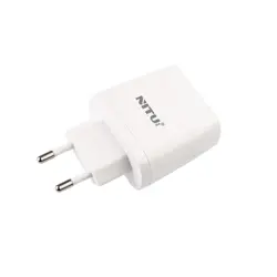 شارژر دیواری فست شارژ QC3.0+PD نیتو NITU NT-TC96PD با کابل Type-C به Type-C
