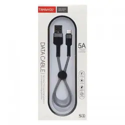 کابل USB به Type-C ترانیو مدل S4 طول 30 سانتیمتر 5 آمپر