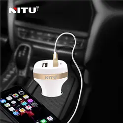 شارژر فندکی 2پورت  نیتو NITU NT-CC817