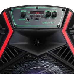 اسپیکر قابل حمل مدل ZQS-1808 میکروفون دار