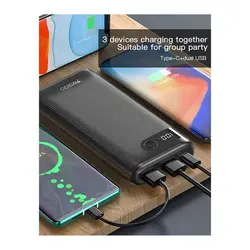 پاوربانک فست یسیدو مدل YESIDO YP14 ظرفیت 20000 میلی آمپر ساعت