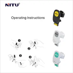 پایه نگهدارنده دریچه کولری موبایل نیتو NITU NH6