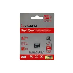 کارت حافظه microSDHC ریدیتا مدل U3 ظرفیت 64 گیگابایت