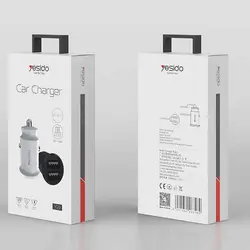 شارژر فندکی یسیدو YESIDO Y29همراه کابل Micro-usb