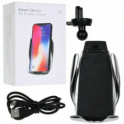 پایه نگهدارنده و شارژر بی سیم گوشی موبایل مدل S5