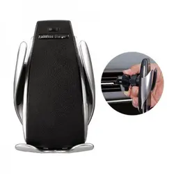 پایه نگهدارنده و شارژر بی سیم گوشی موبایل مدل S5