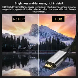 کابل HDMI به HDMI یسیدو YESIDO HM11 کیفیت 8K 1.8M