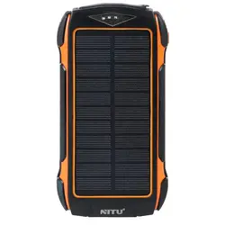 پاوربانک خورشیدی فست شارژ نیتو NITU NPB03 QC+PD ظرفیت 20000 میلی آمپر ساعت