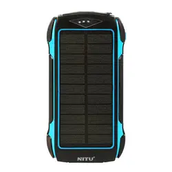 پاوربانک خورشیدی فست شارژ نیتو NITU NPB03 QC+PD ظرفیت 20000 میلی آمپر ساعت