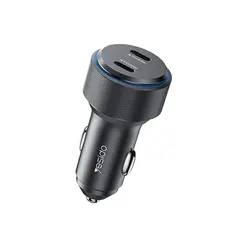 شارژر فندکی فست شارژ 2 پورت یسیدو YESIDO Y48 QC3 PD3 60W