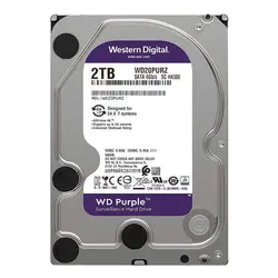 هارد اینترنال وسترن دیجیتال WD 2TB PURPLE گارانتی شرکتی