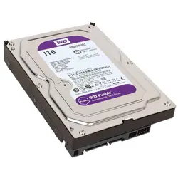 هارد اینترنال وسترن دیجیتال WD 1TB  PURPLE گارانتی شرکتی