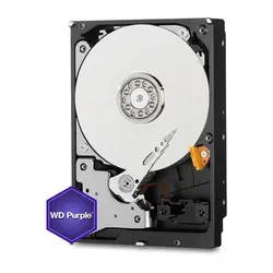 هارد اینترنال وسترن دیجیتال WD 1TB  PURPLE گارانتی شرکتی