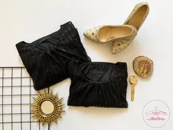 بلوز مشکی مجلسی