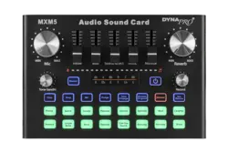 پکیج پادکست میکسر + میکروفن استودیویی دایناپرو MXM5