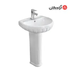 روشویی پایه دار چینی کرد مدل مونیکا 50