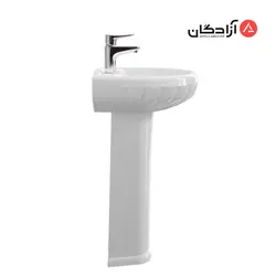 روشویی پایه دار چینی کرد مدل مونیکا 50