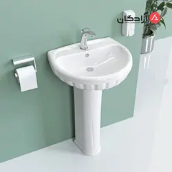 روشویی پایه دار چینی کرد مدل مونیکا 50