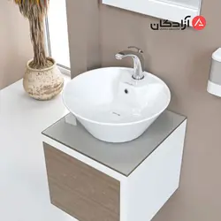 روشویی روکابینتی چینی کرد مدل صدف 42