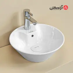 روشویی روکابینتی چینی کرد مدل صدف 42