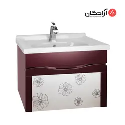 روشویی روکابینتی مروارید مدل ورونا 60